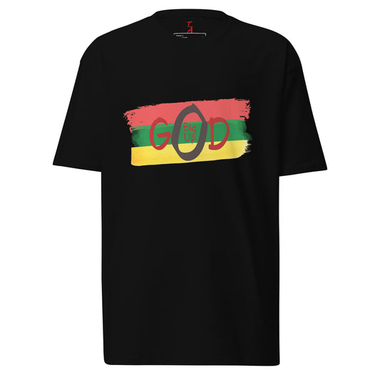 Men’s premium heavyweight Big up God tee