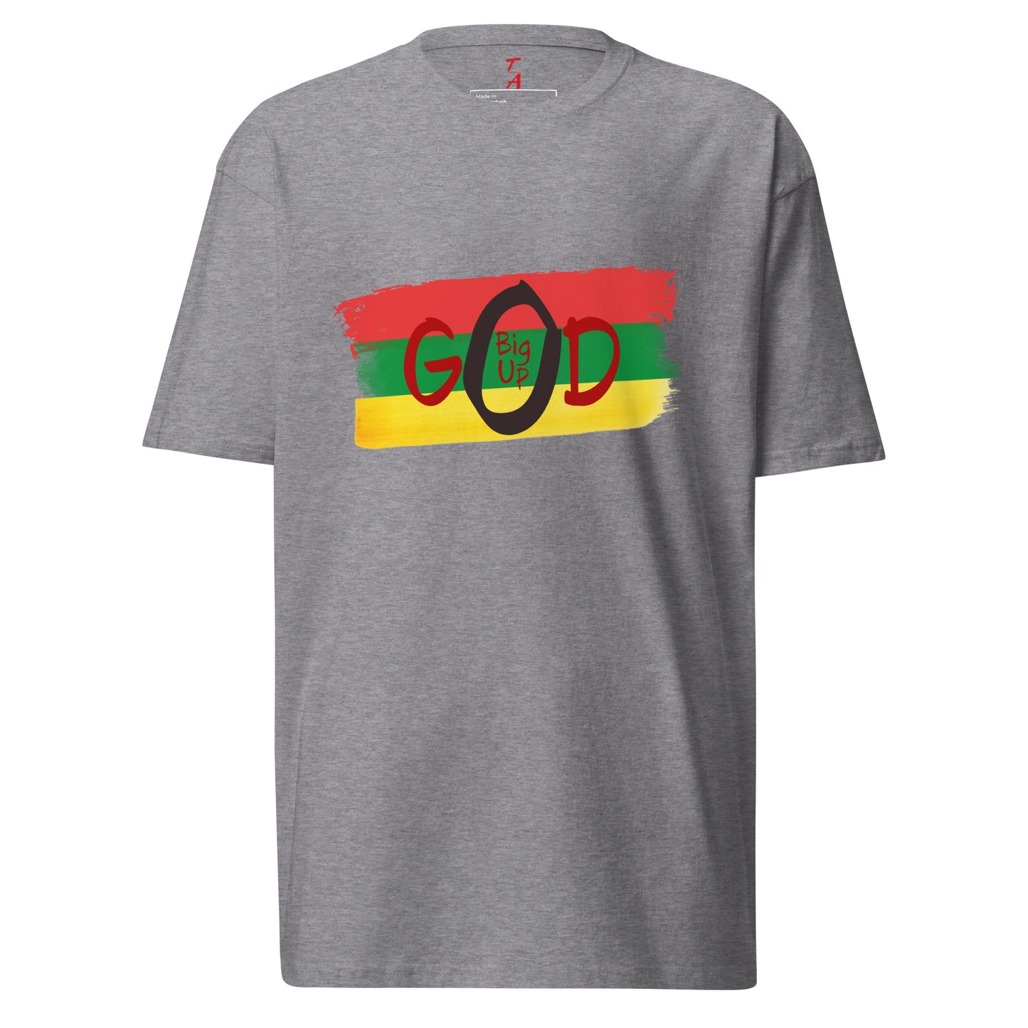 Men’s premium heavyweight Big up God tee