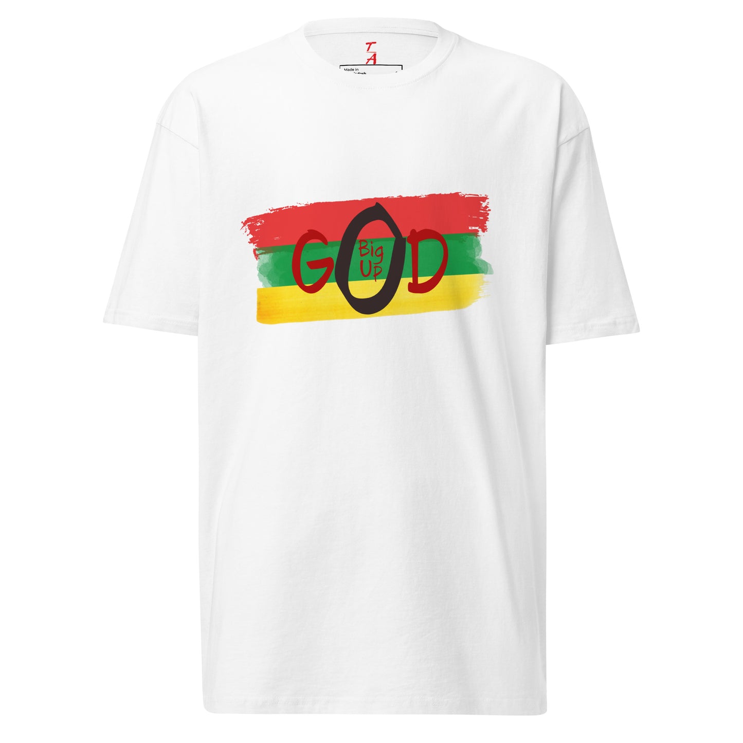 Men’s premium heavyweight Big up God tee